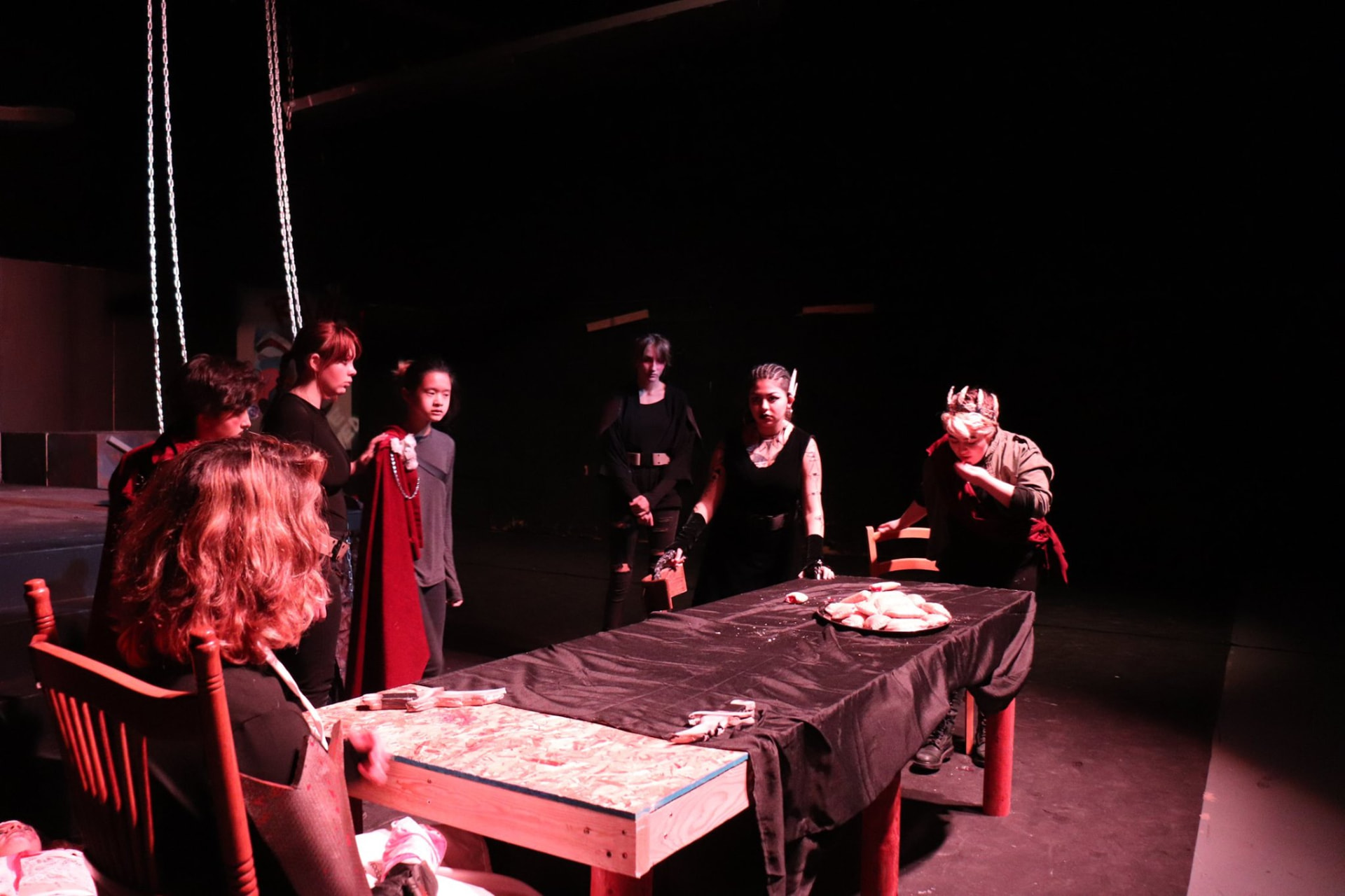 Titus Andronicus production scene 56