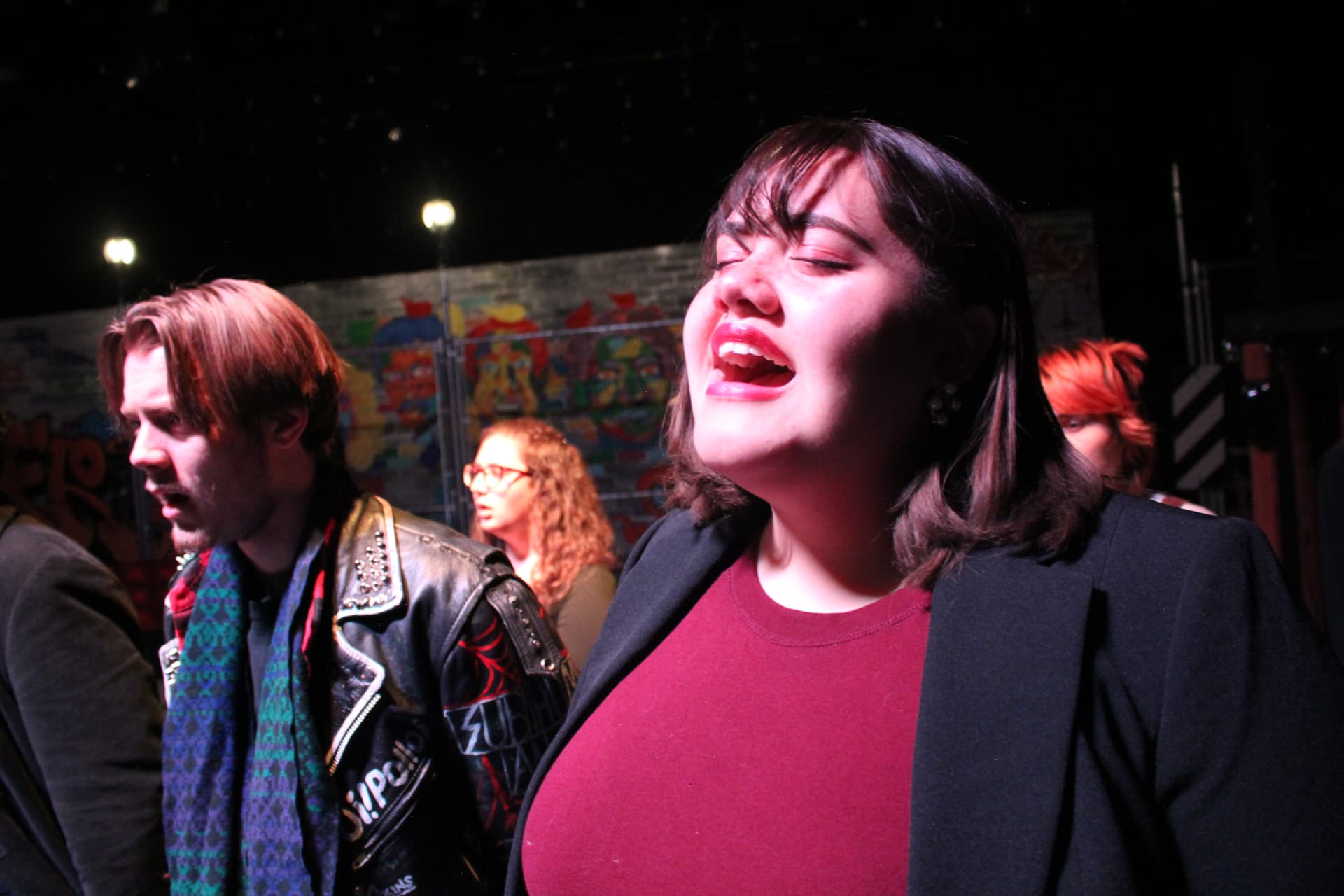 RENT production scene 33