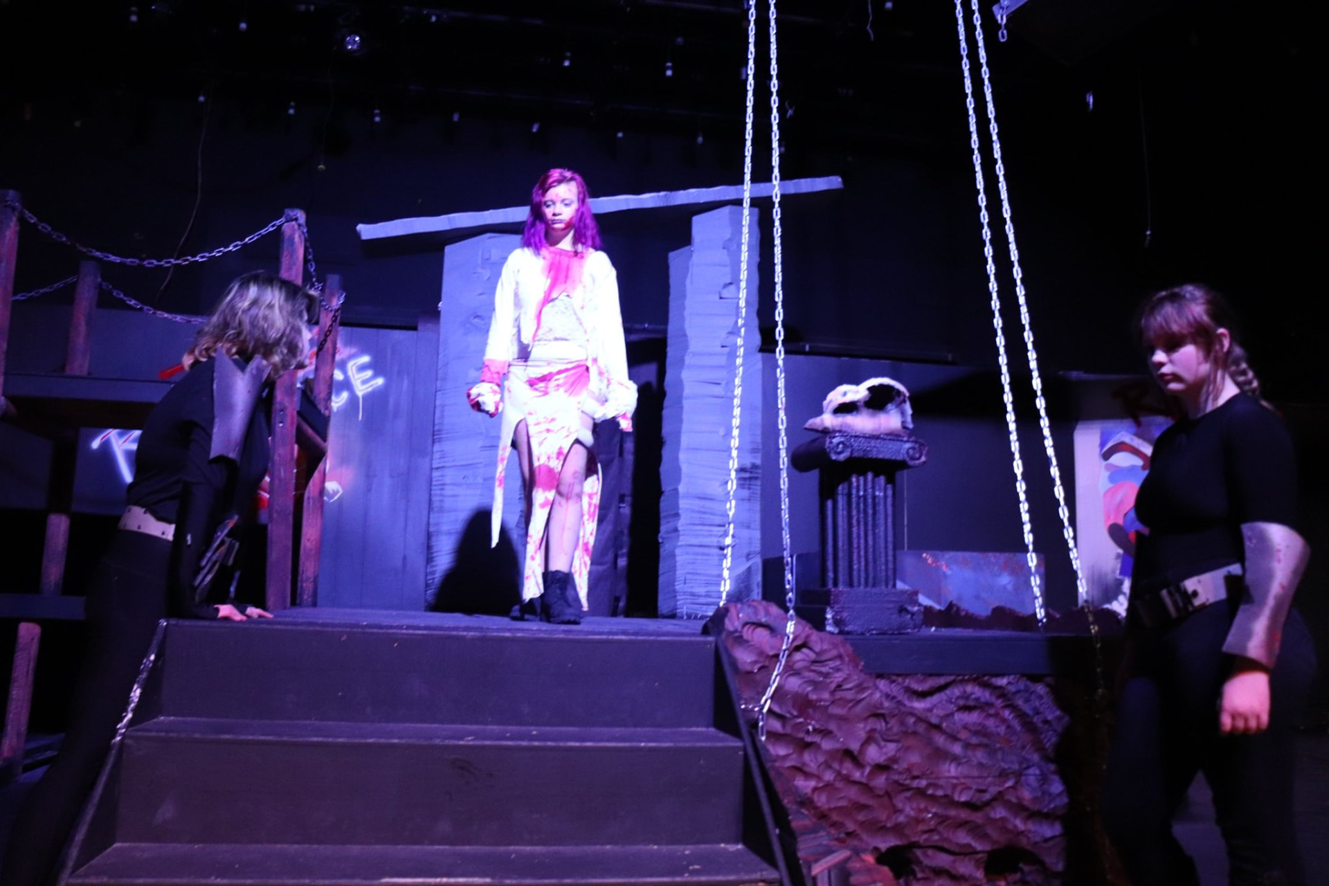 Titus Andronicus production scene 43