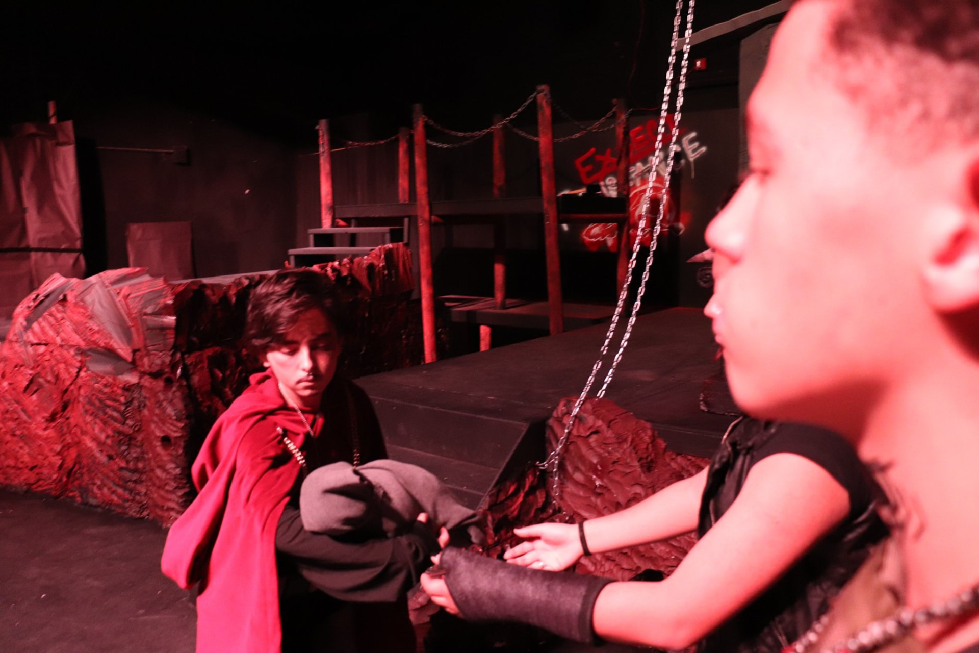 Titus Andronicus production scene 54