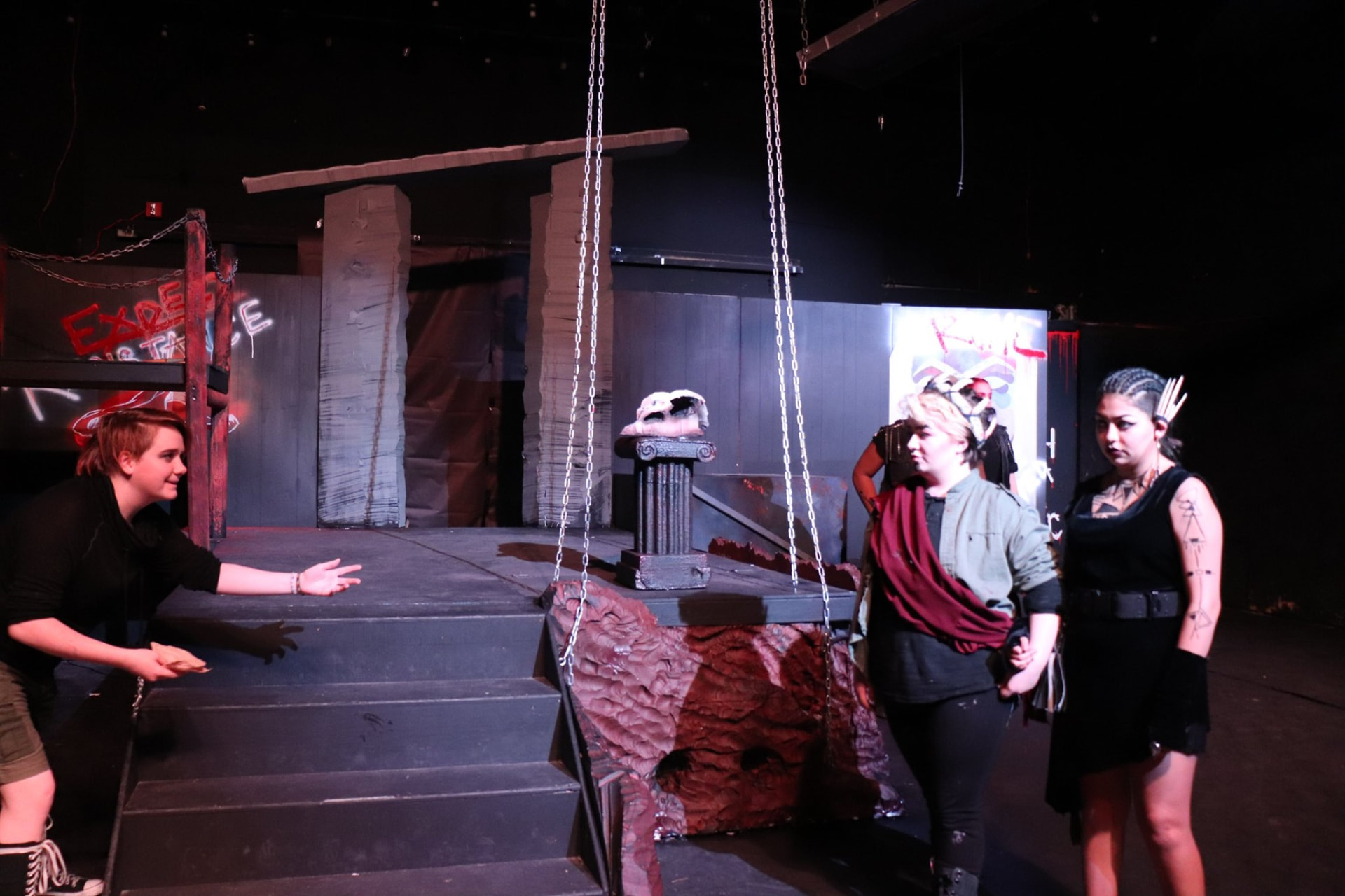 Titus Andronicus production scene 73