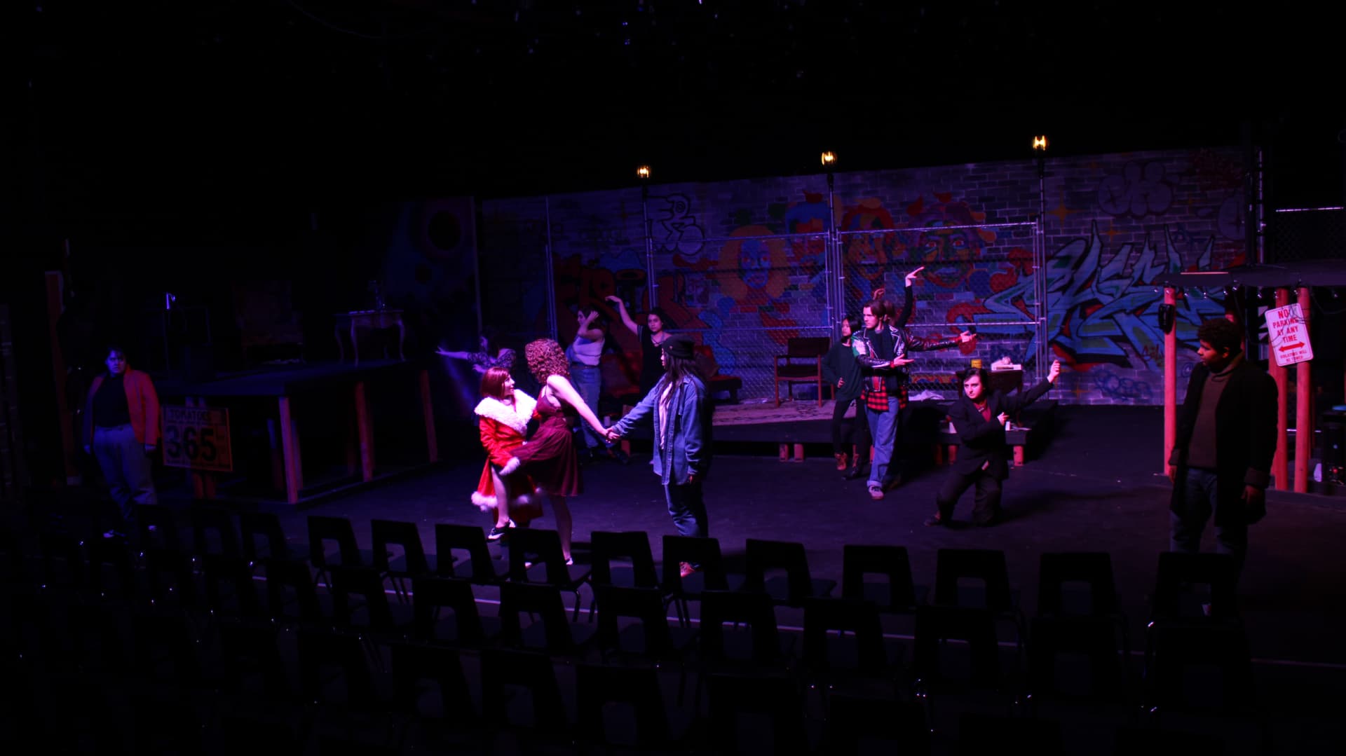 RENT production scene 55