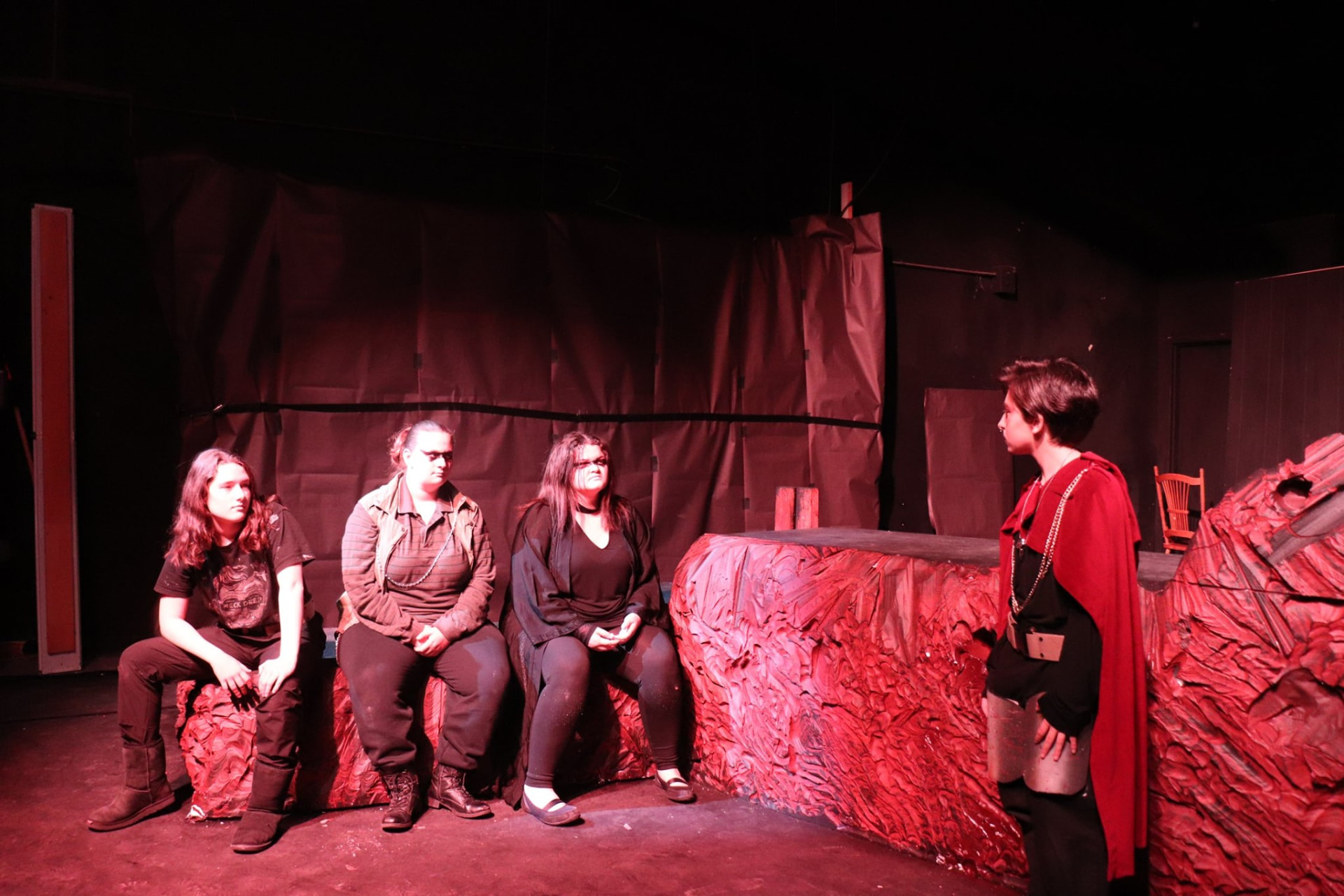 Titus Andronicus production scene 50