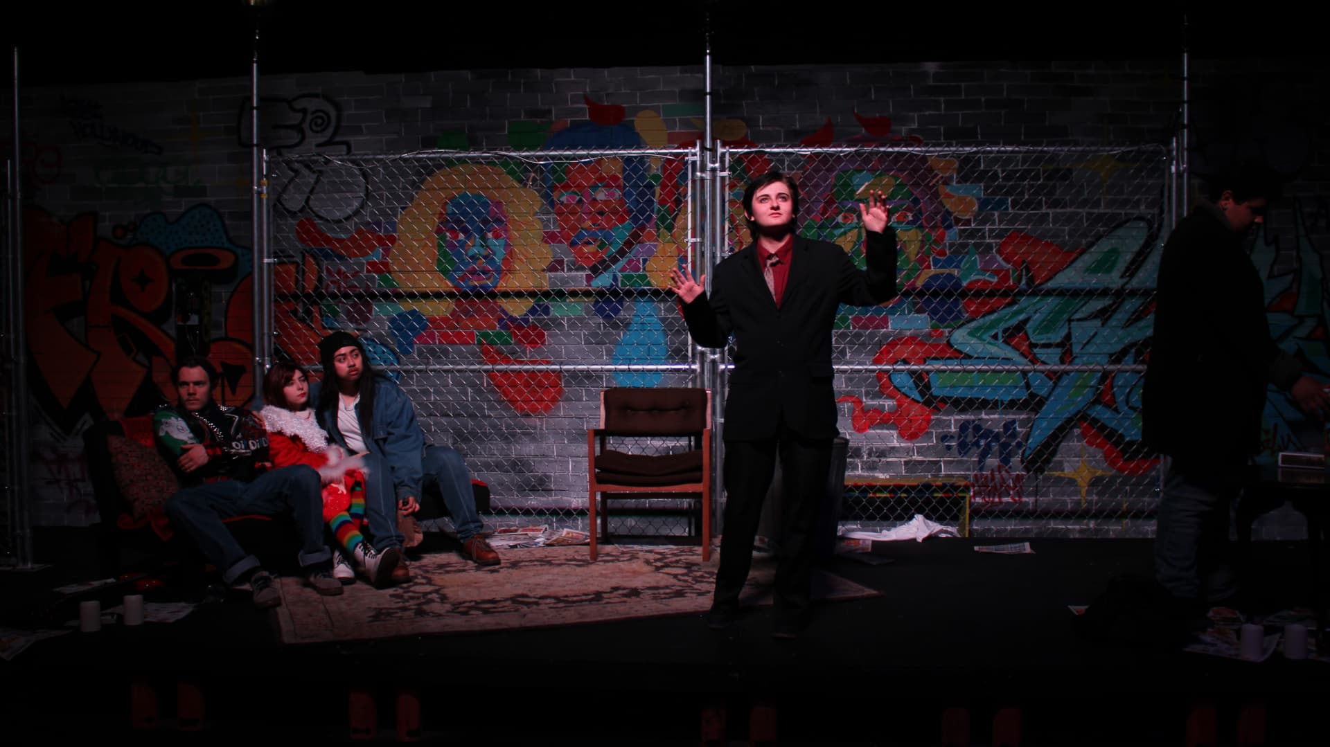 RENT production scene 57