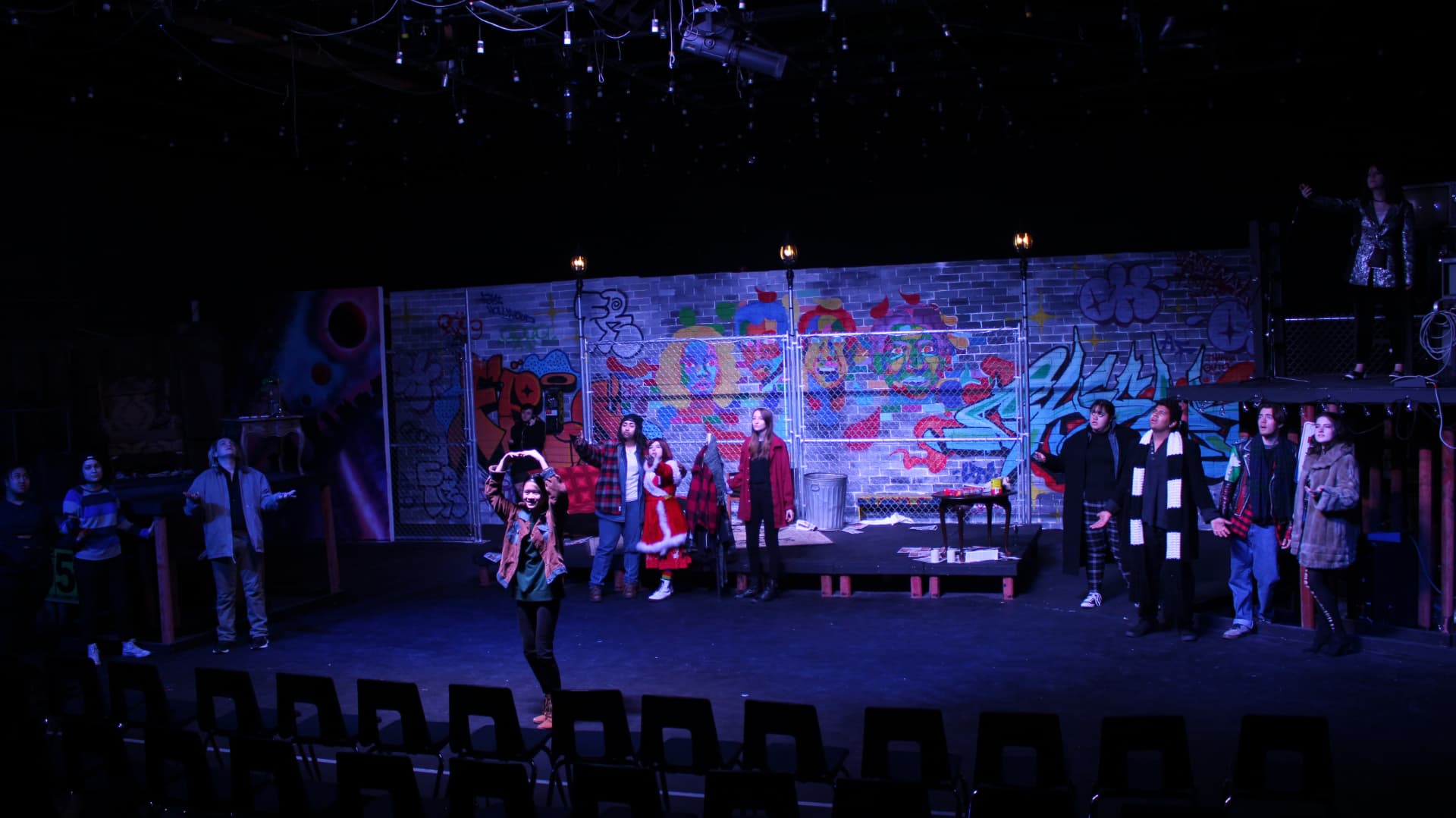 RENT production scene 64