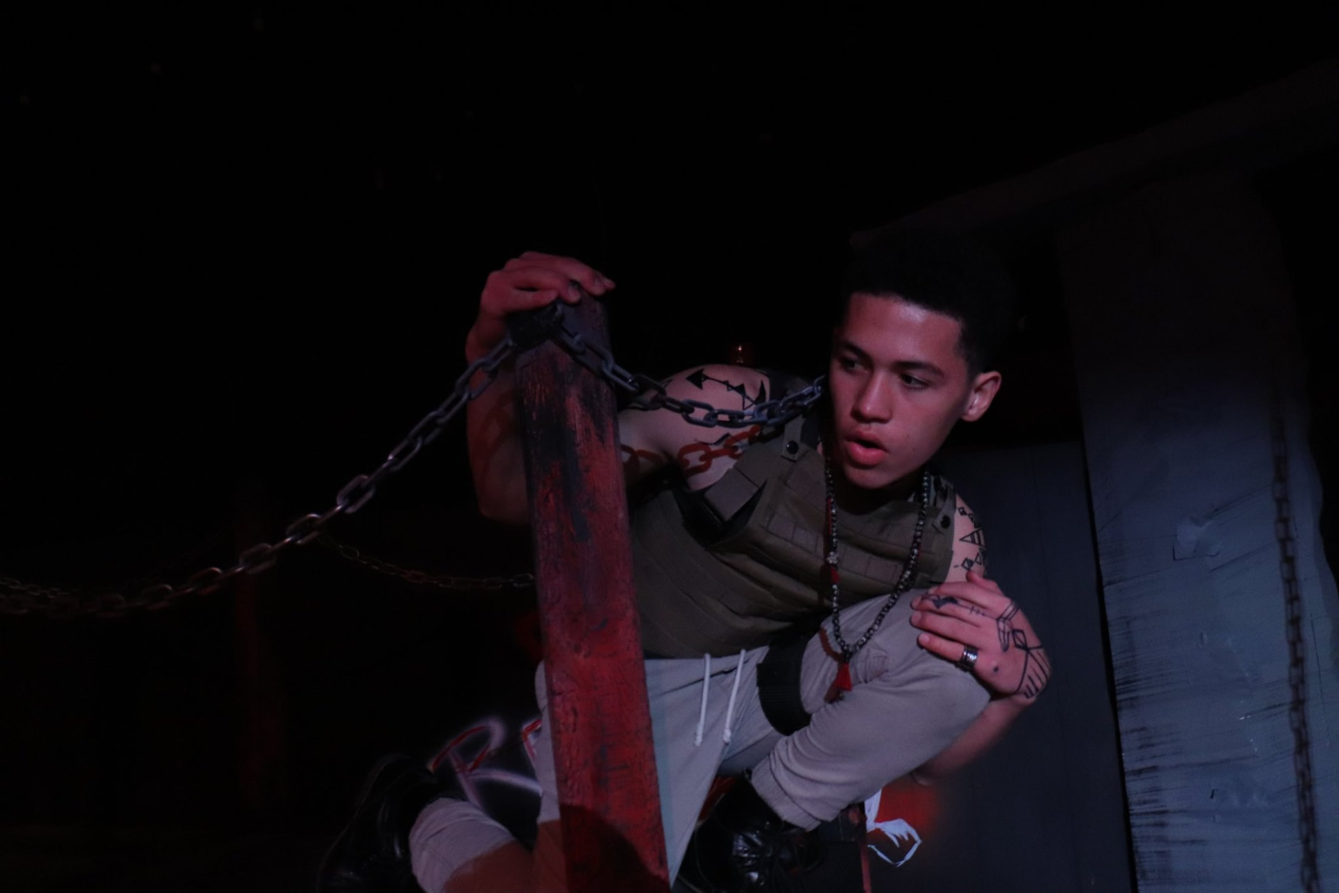Titus Andronicus production scene 48
