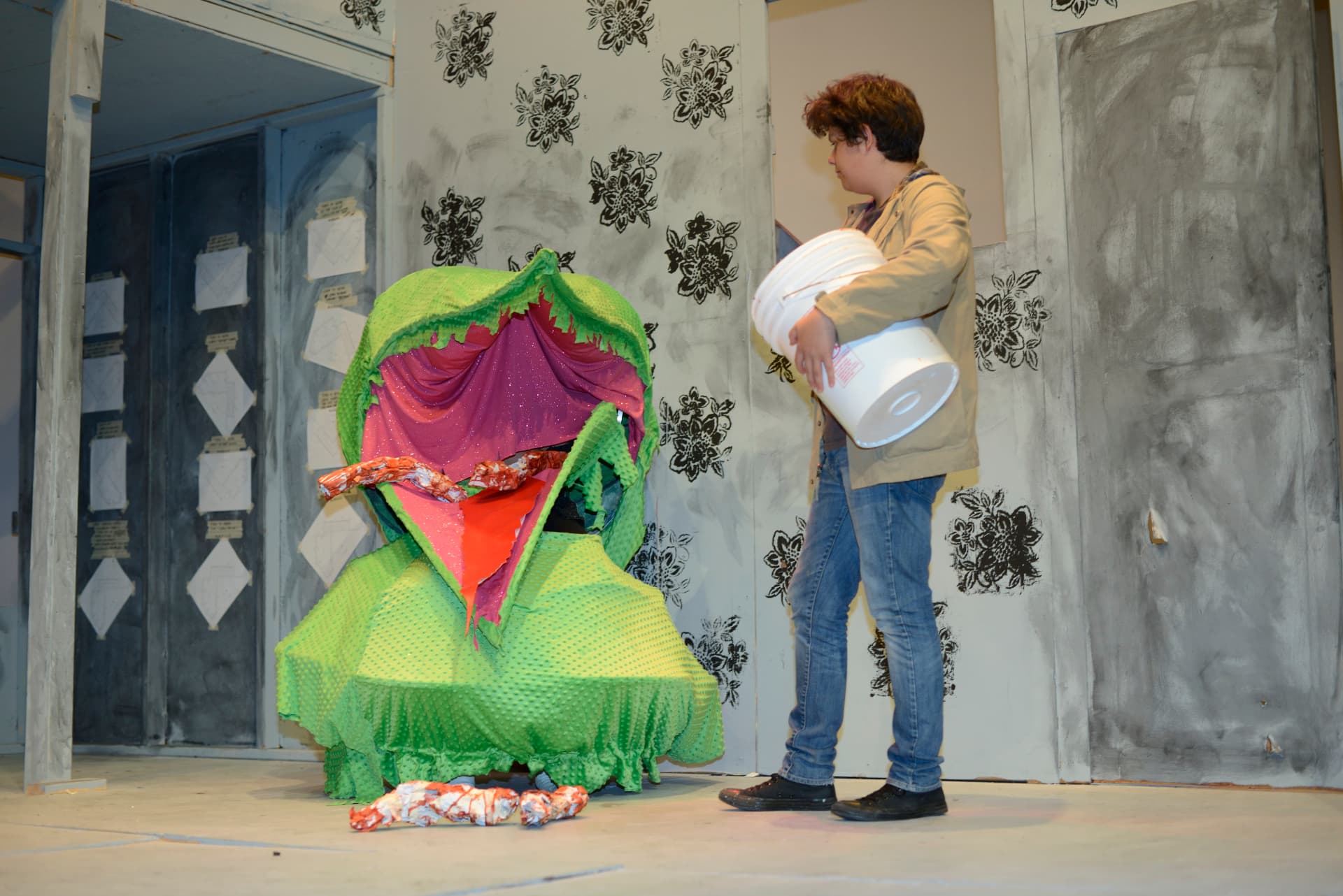 Little Shop of Horrors production scene 8