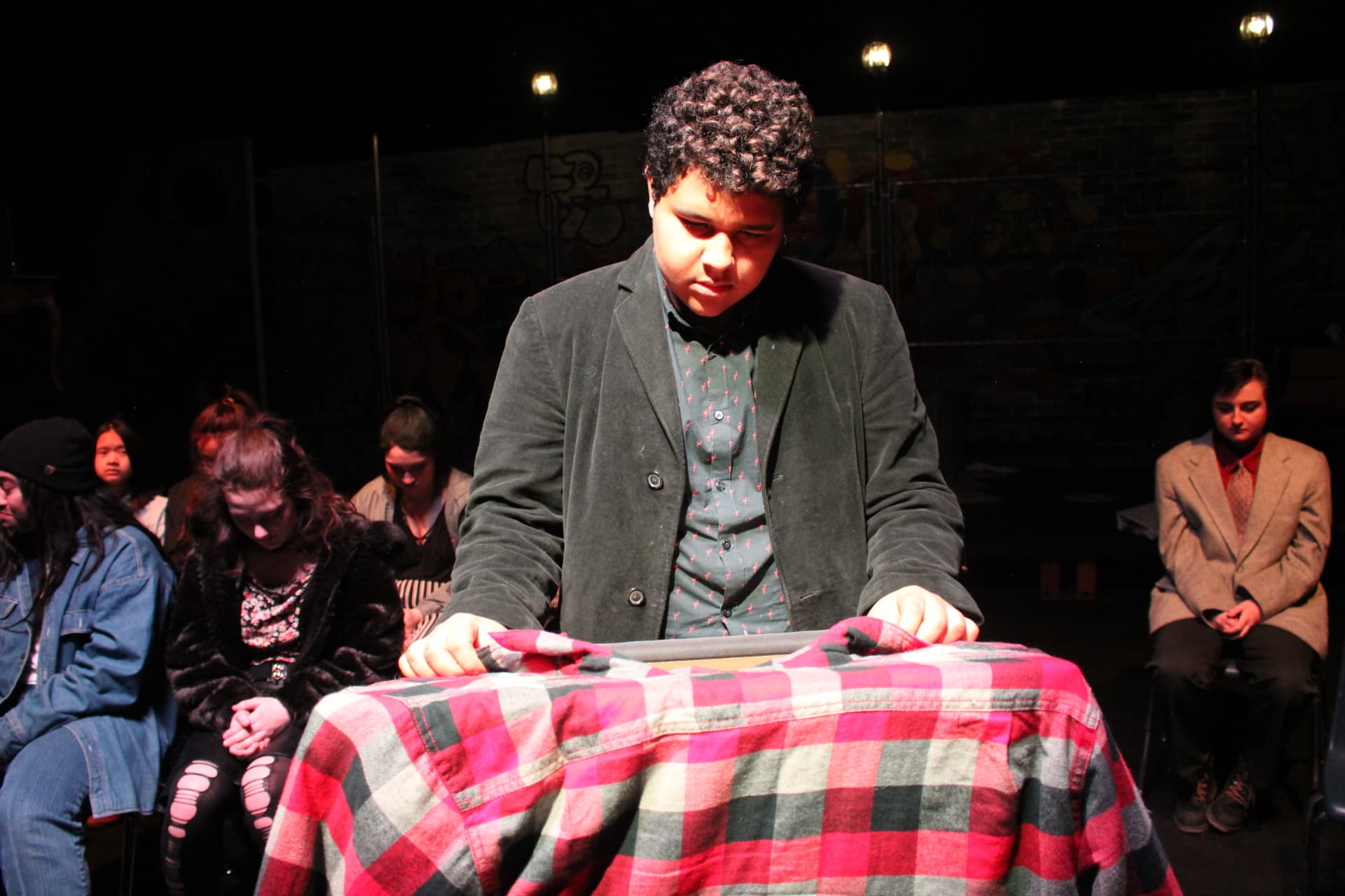 RENT production scene 26
