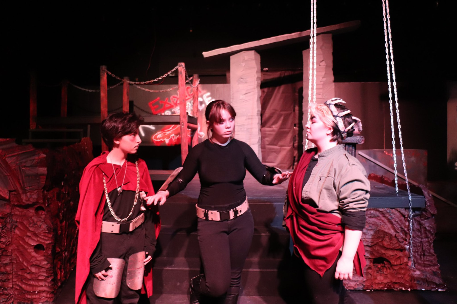 Titus Andronicus production scene 14