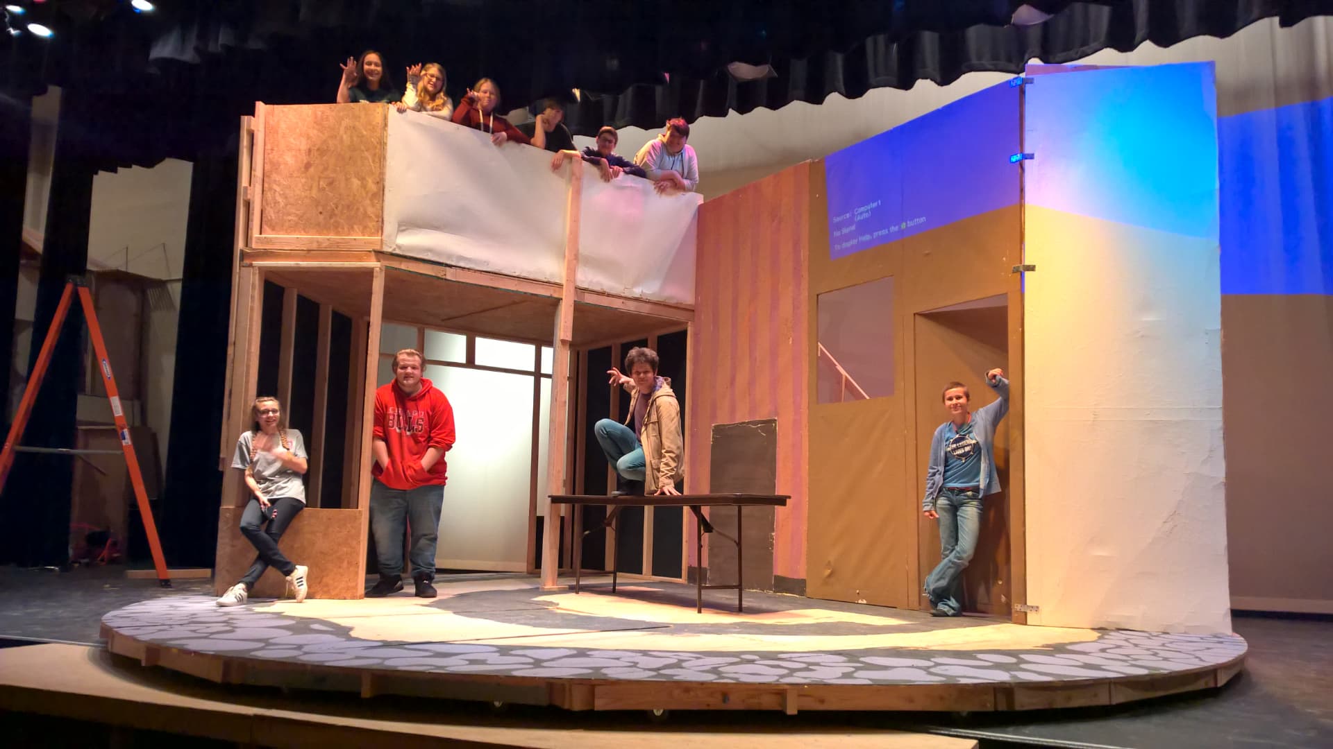 Little Shop of Horrors production scene 24