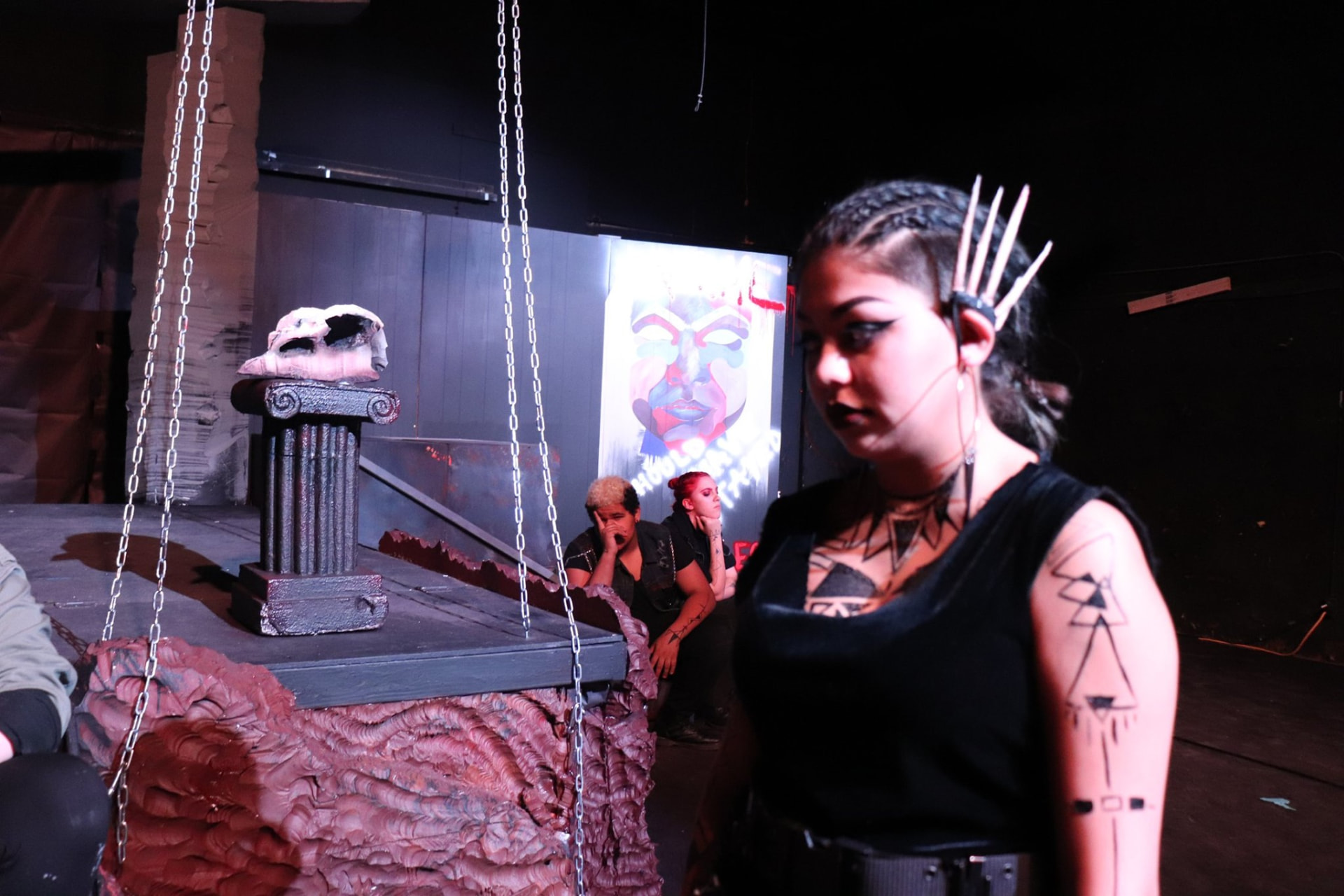 Titus Andronicus production scene 19