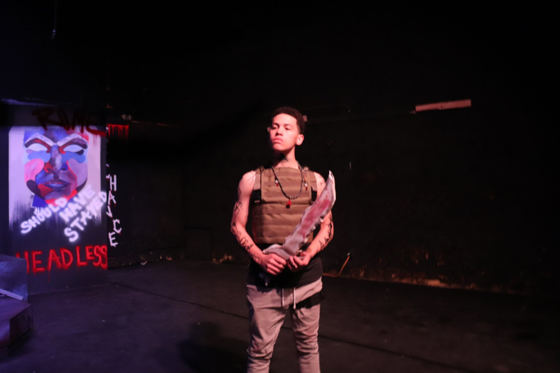Titus Andronicus production scene 20