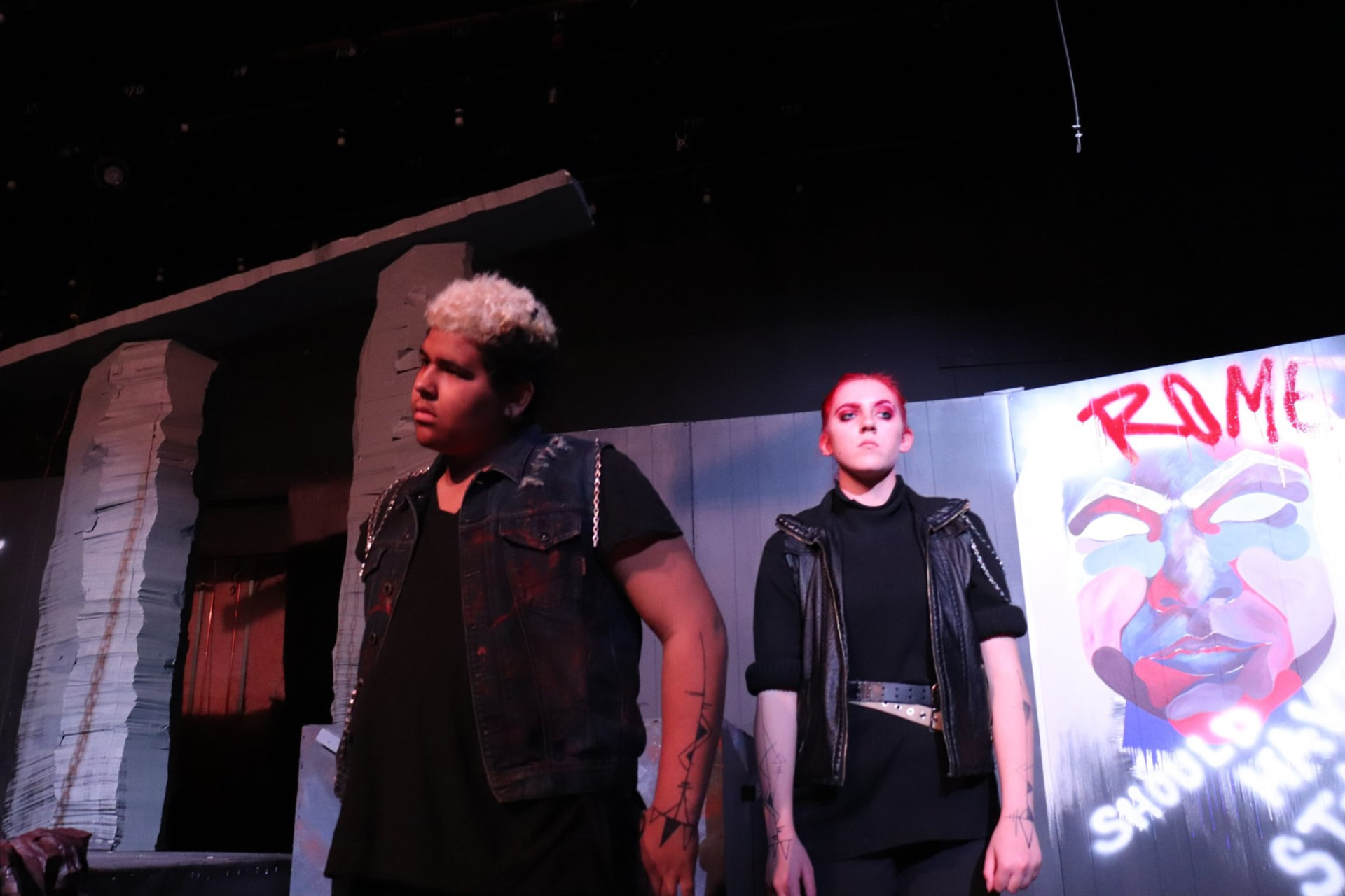 Titus Andronicus production scene 68