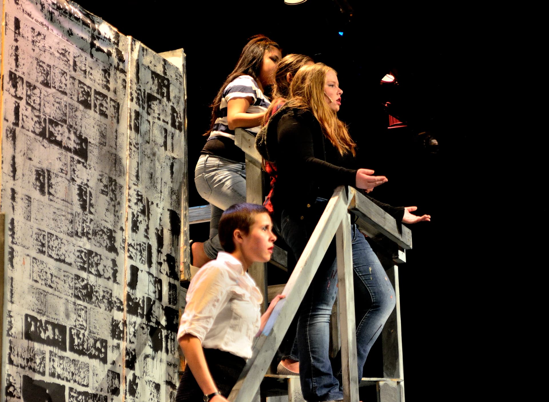 Little Shop of Horrors production scene 2