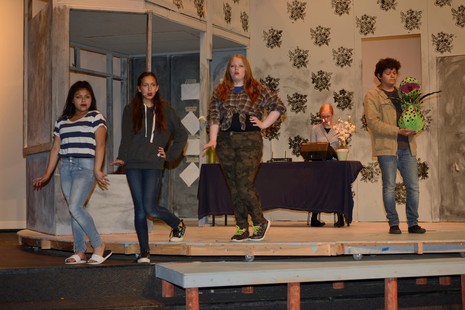 Little Shop of Horrors production scene 11