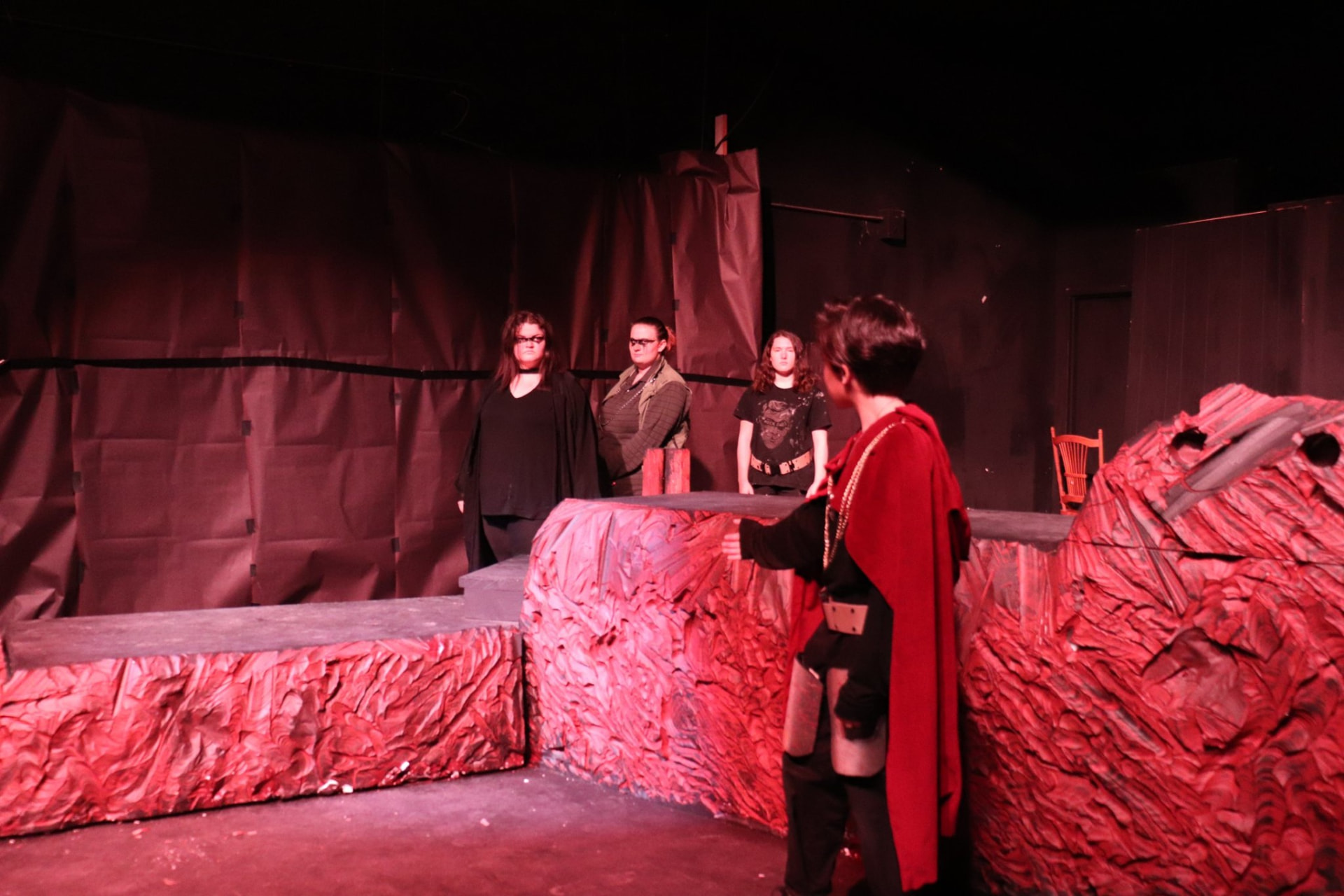 Titus Andronicus production scene 80