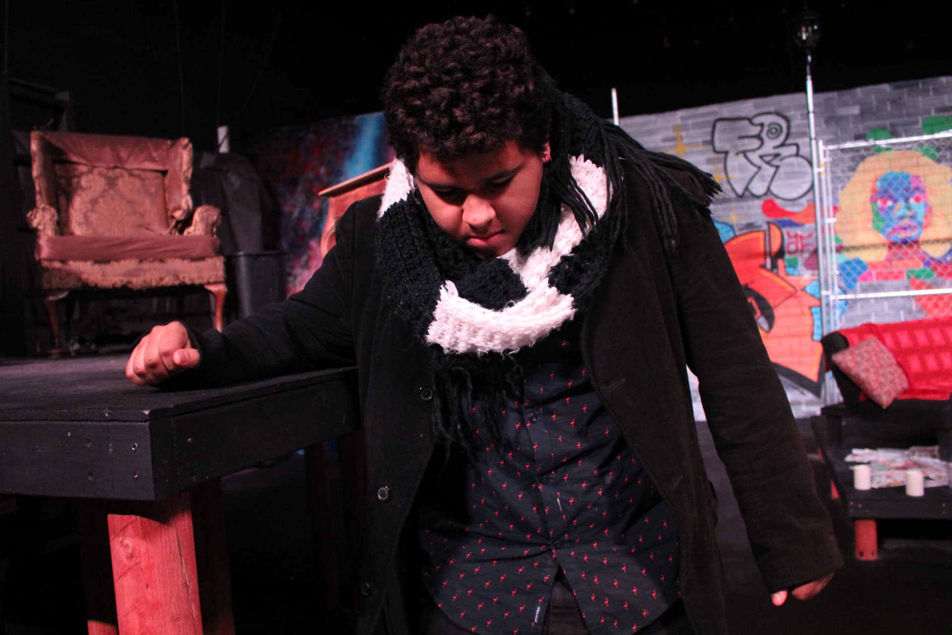 RENT production scene 12