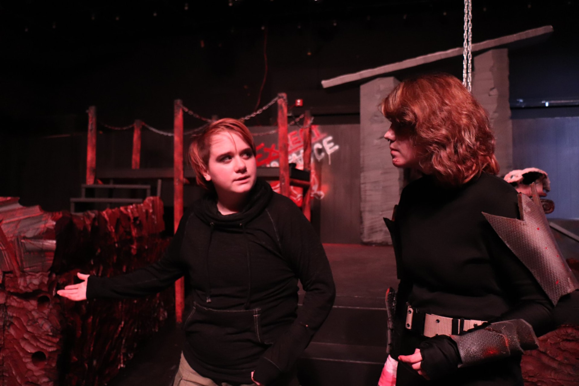 Titus Andronicus production scene 67