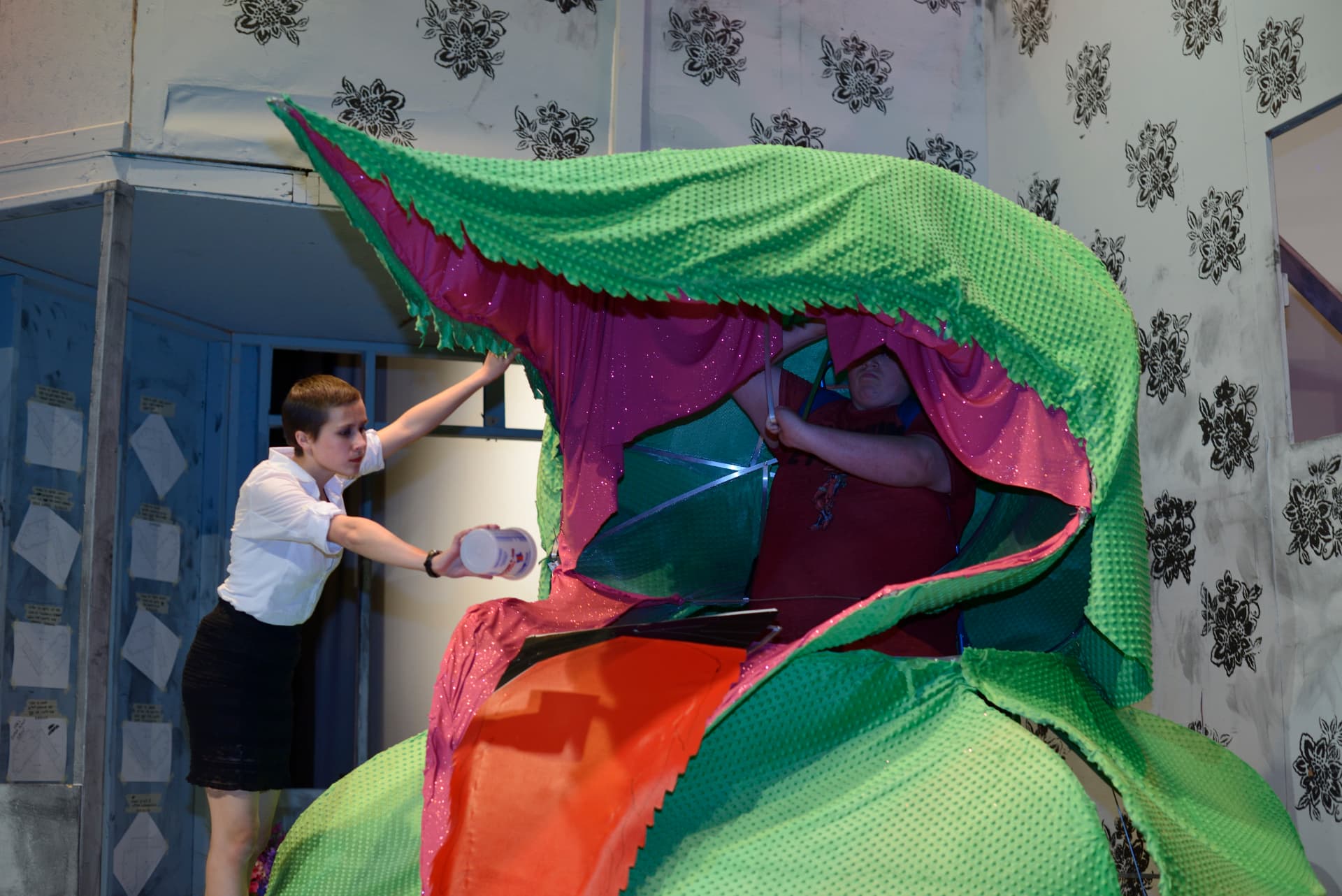 Little Shop of Horrors production scene 4