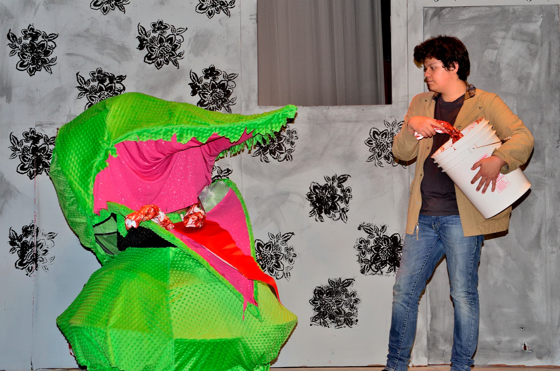 Little Shop of Horrors production scene 1
