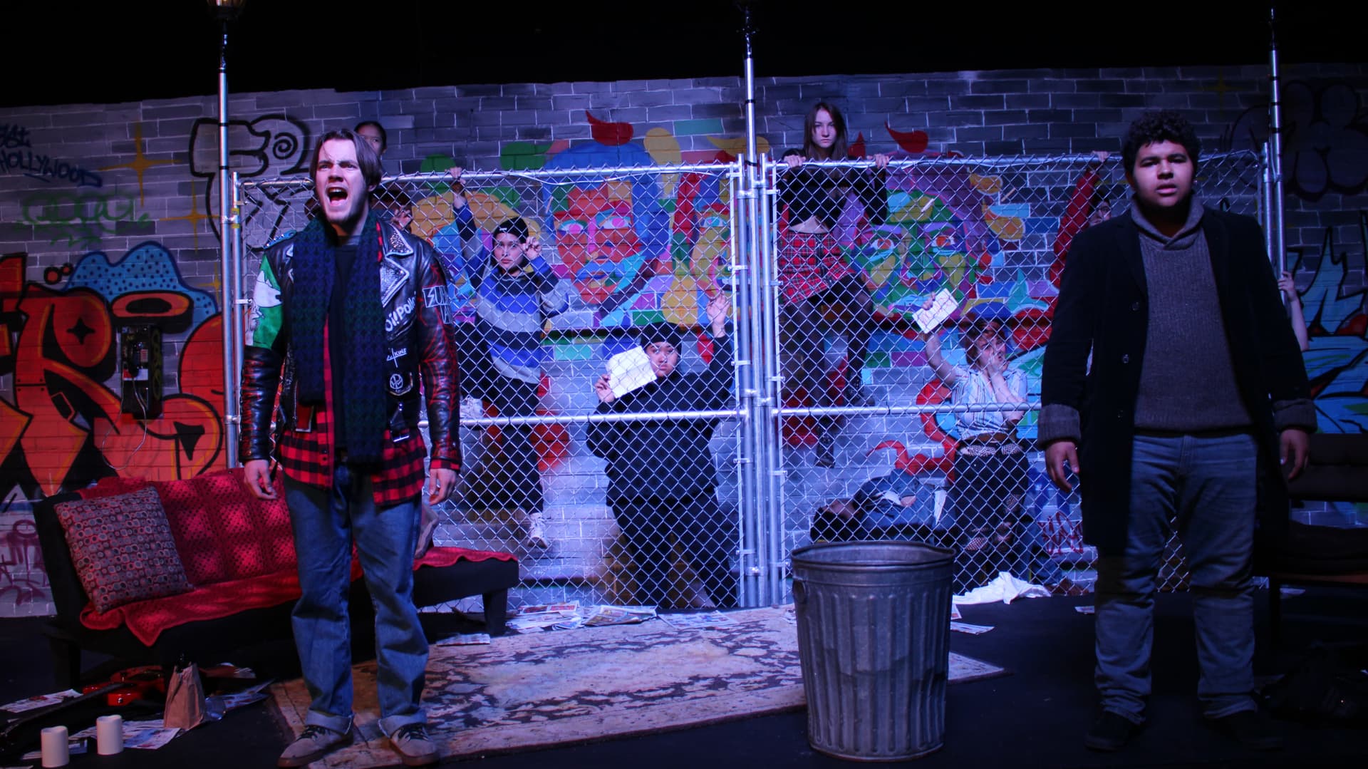 RENT production scene 49