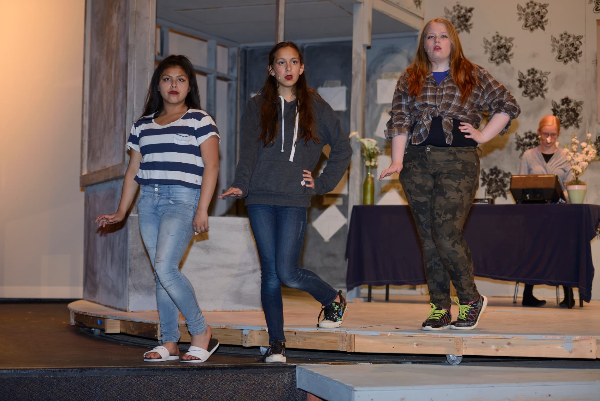 Little Shop of Horrors production scene 12