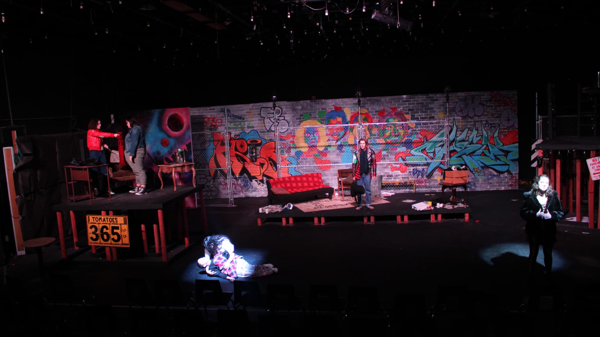 RENT production scene 36