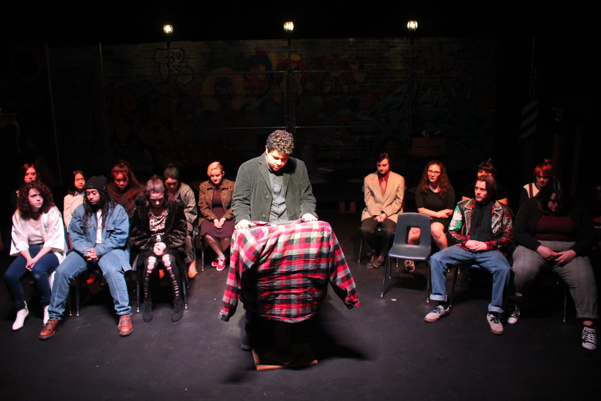 RENT production scene 25
