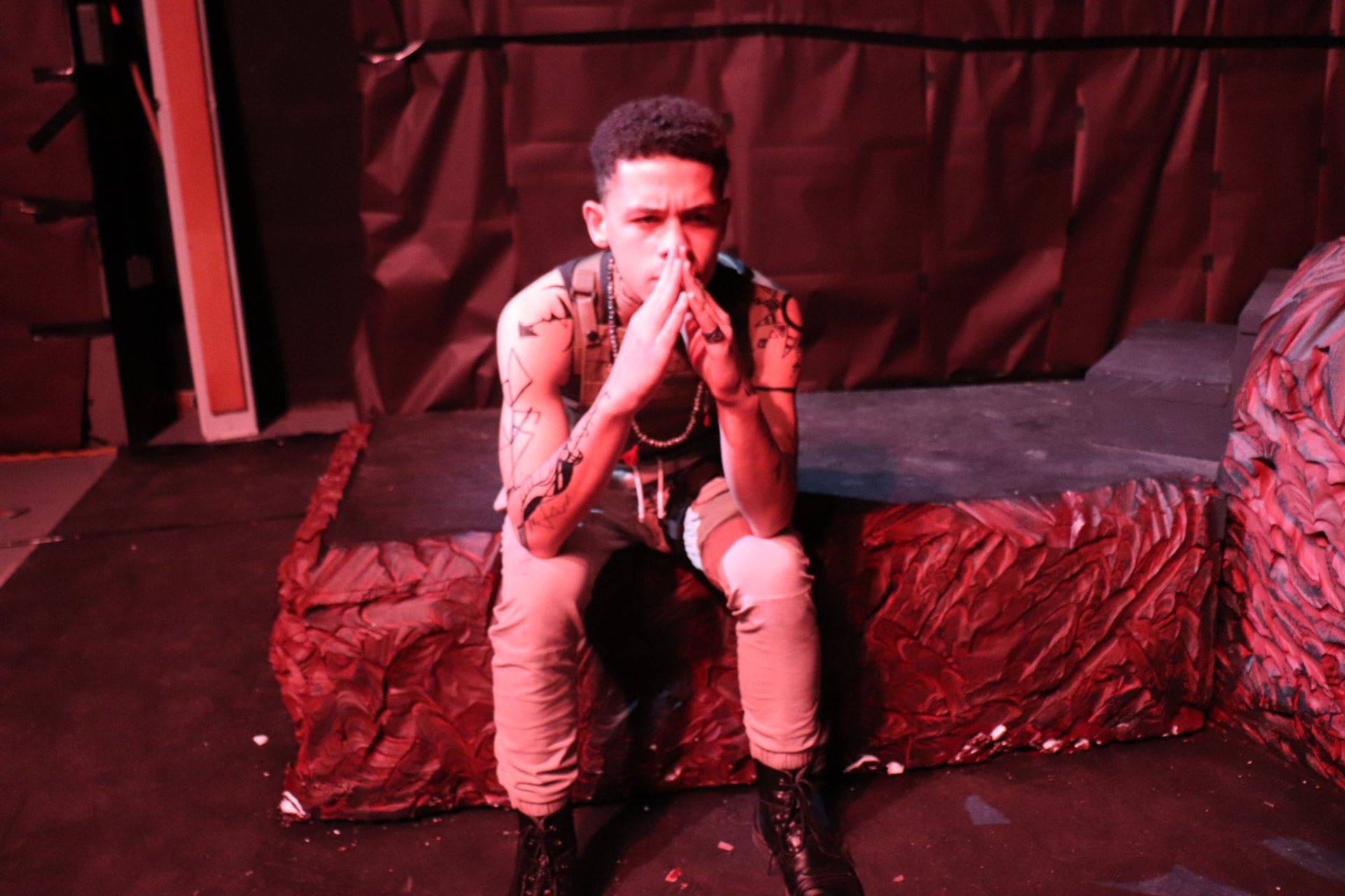 Titus Andronicus production scene 24