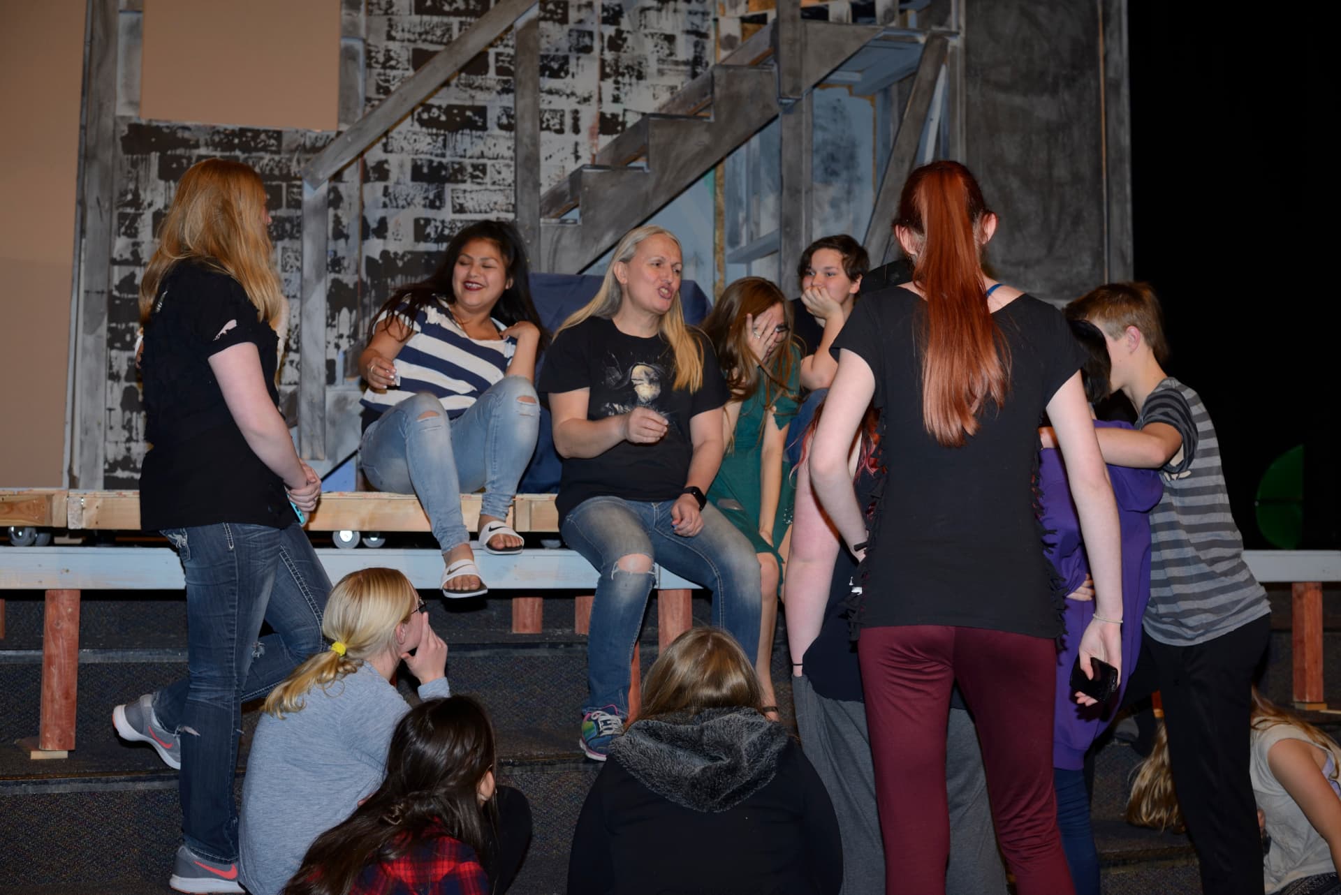 Little Shop of Horrors production scene 18