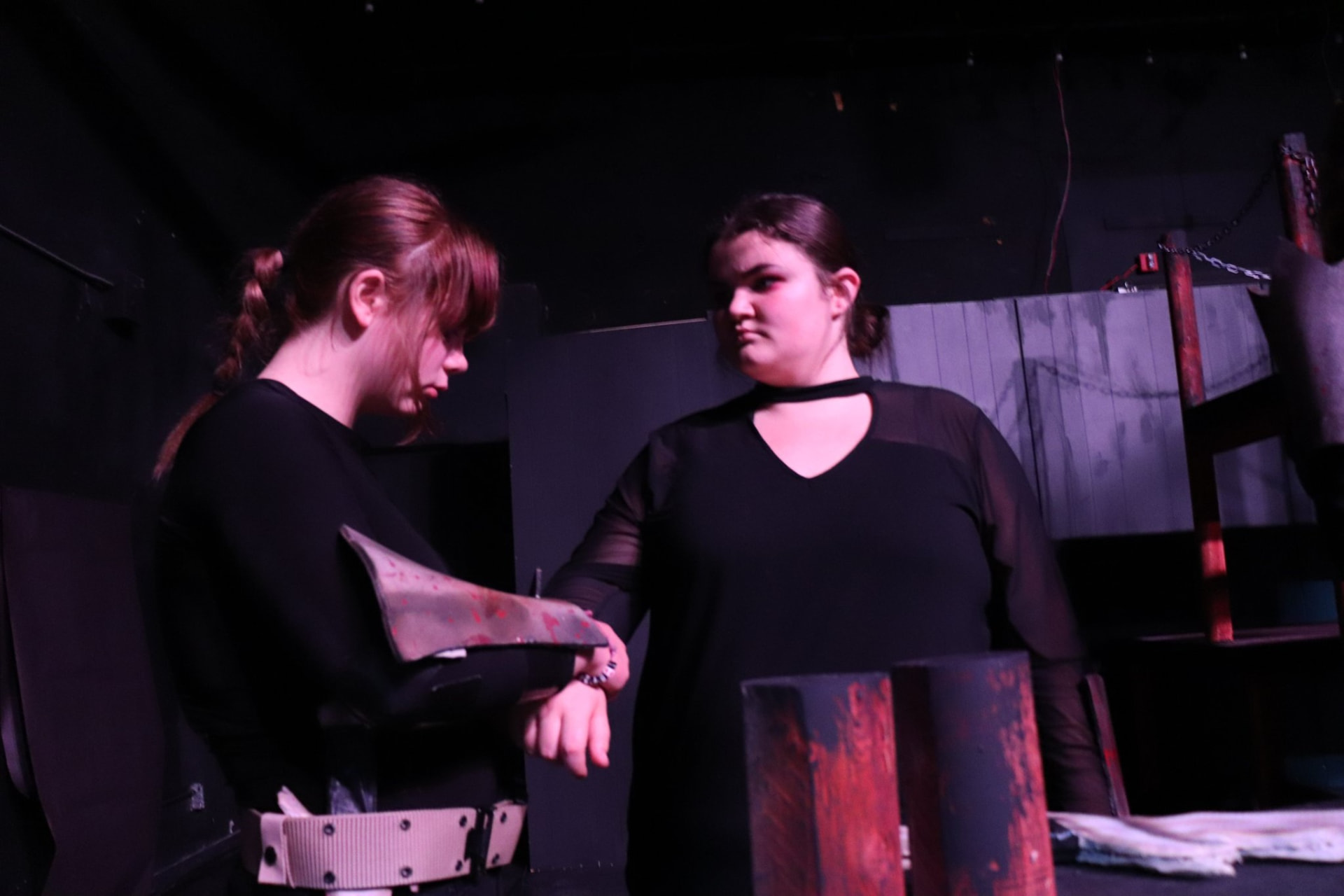 Titus Andronicus production scene 21
