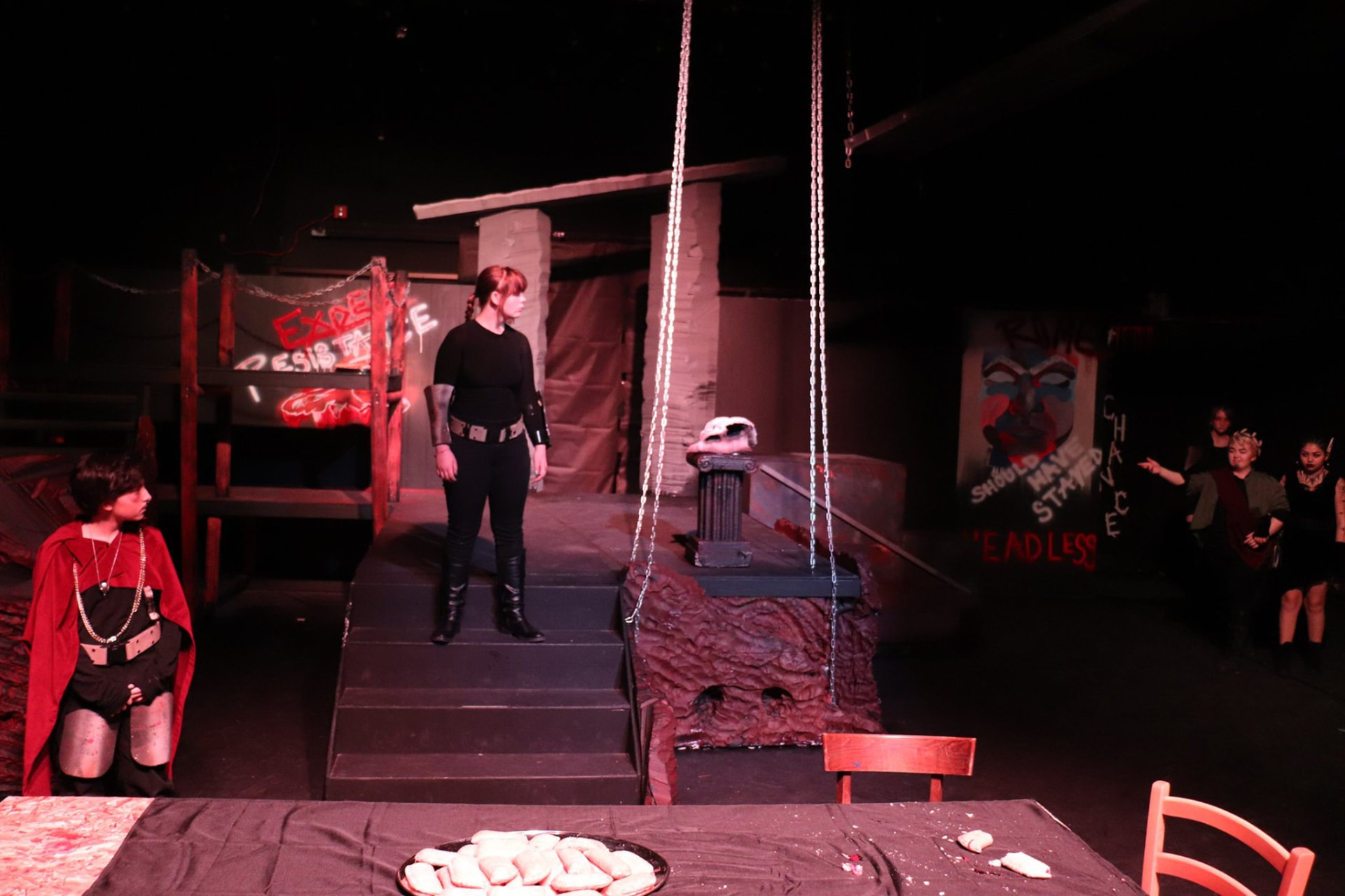 Titus Andronicus production scene 41