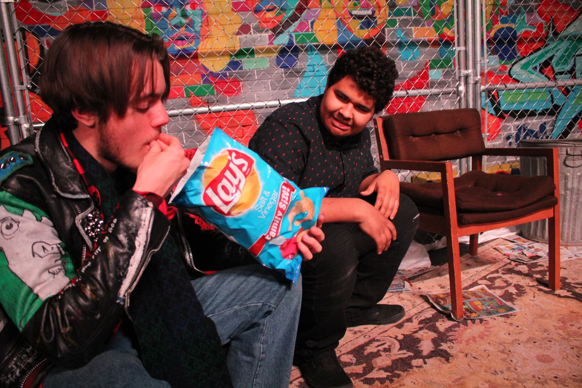 RENT production scene 14