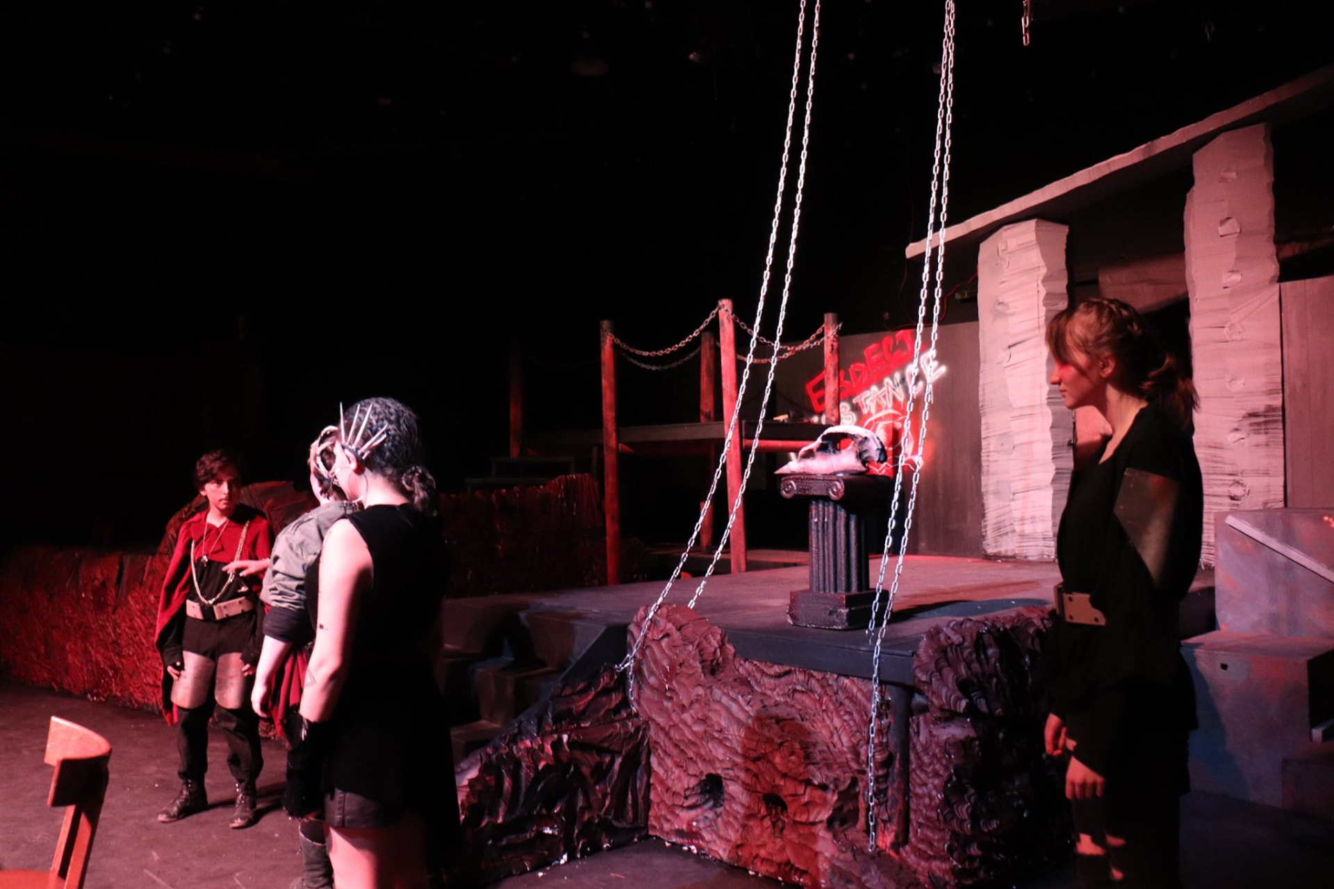 Titus Andronicus production scene 6