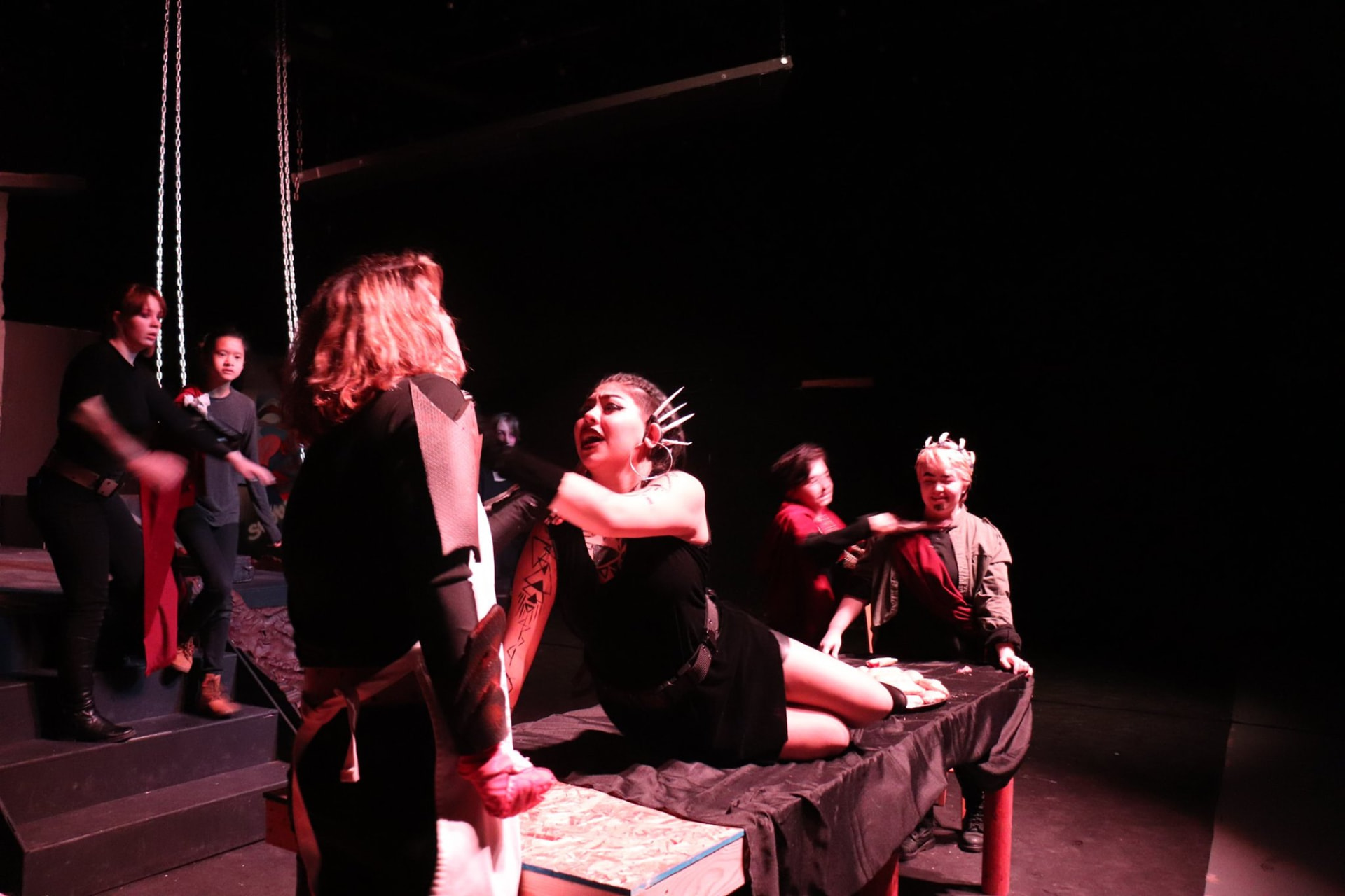Titus Andronicus production scene 1
