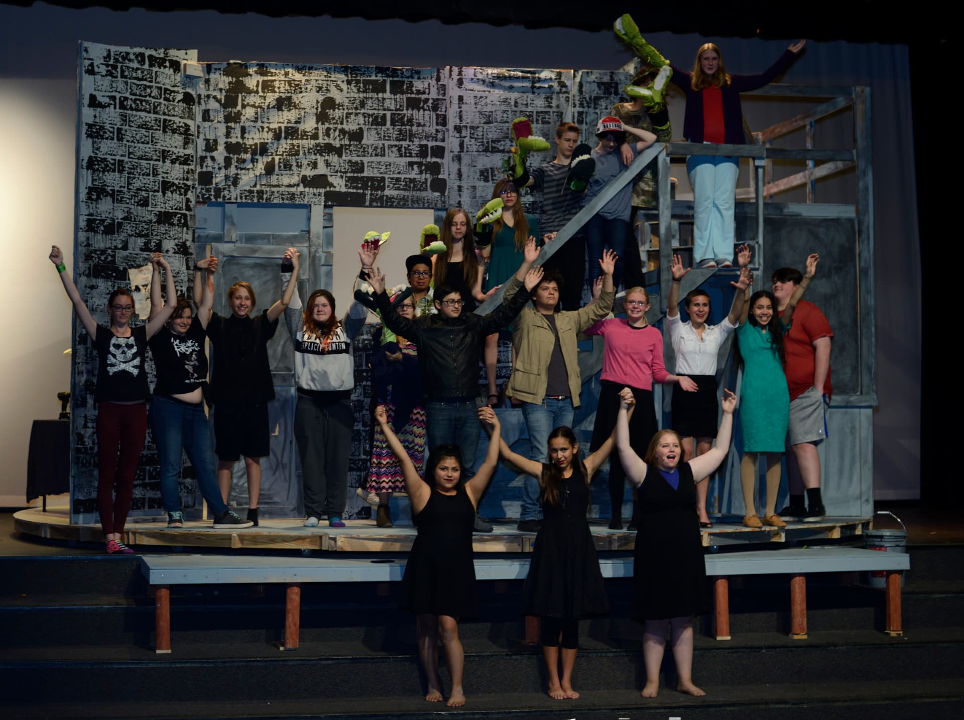 Little Shop of Horrors production scene 3