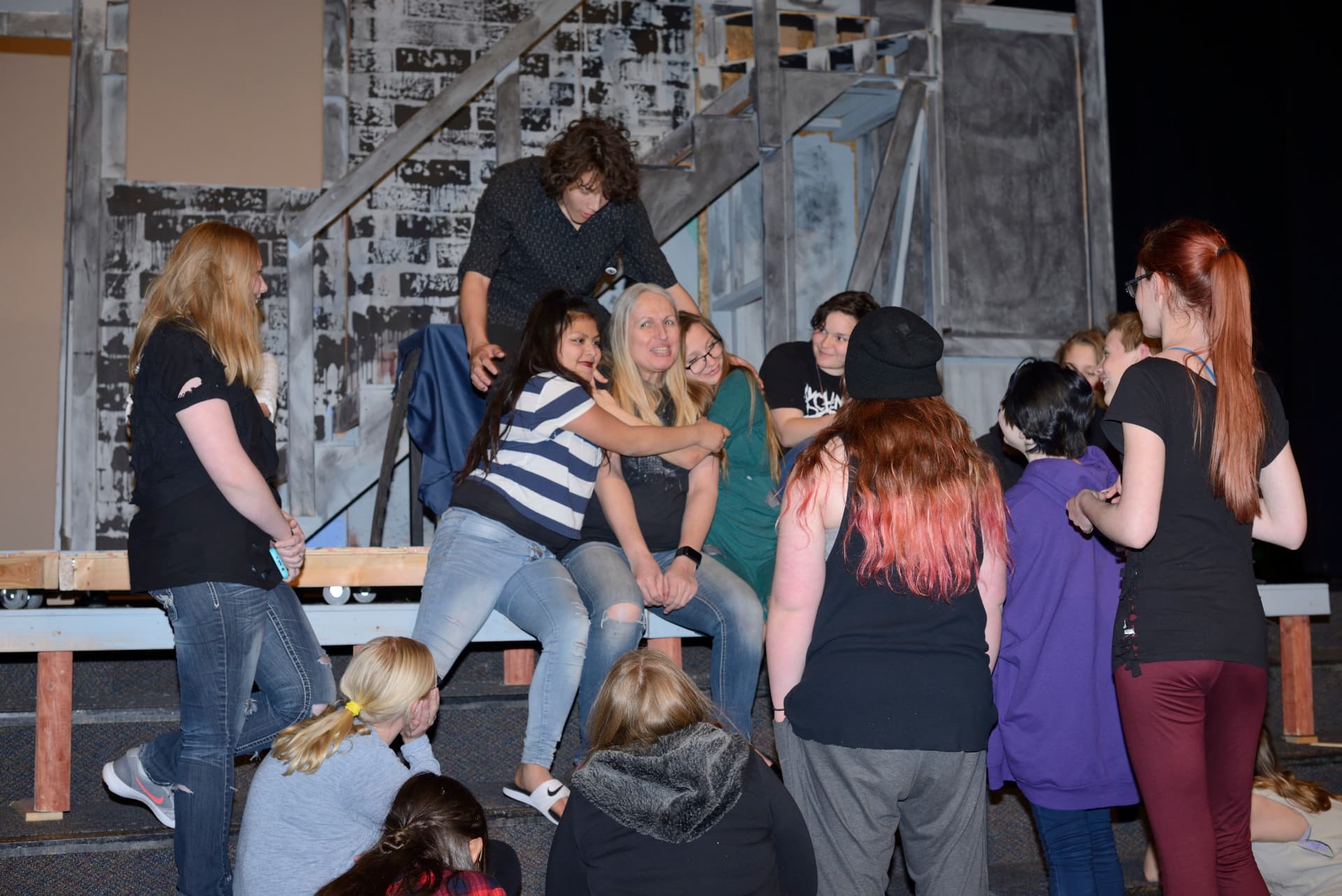 Little Shop of Horrors production scene 17
