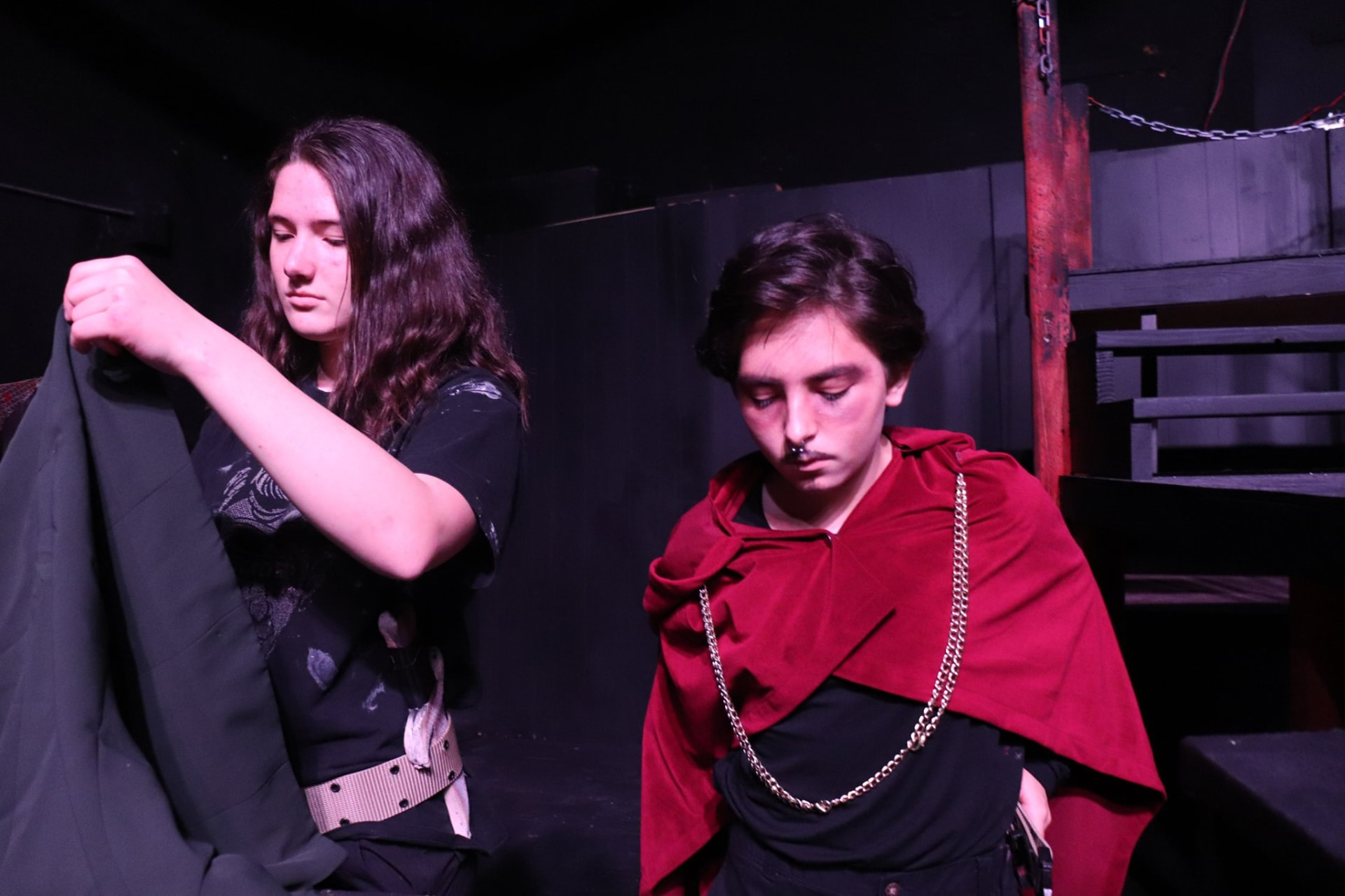 Titus Andronicus production scene 30
